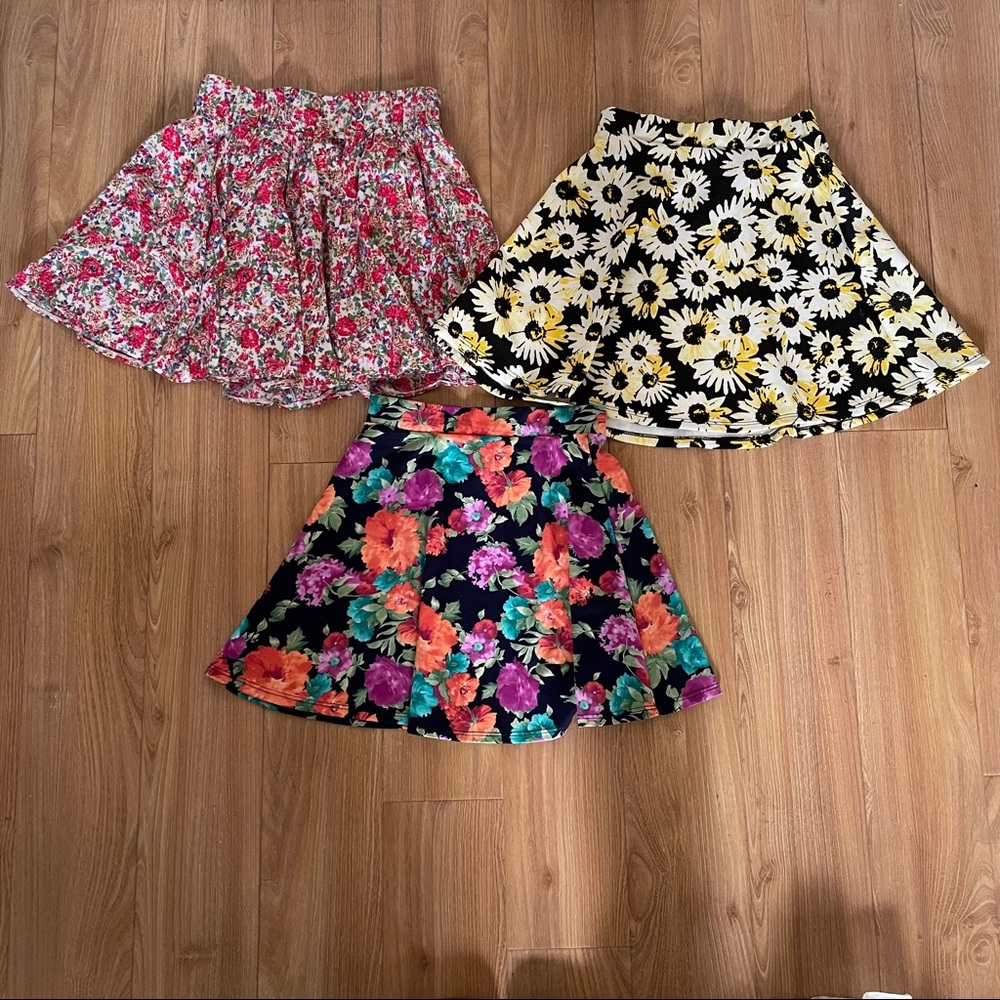 Floral Rue 21 Skater Skirts
